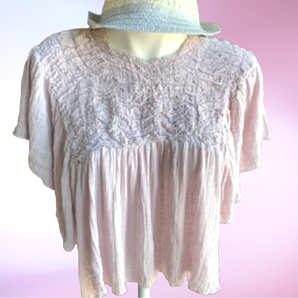 Light summer Butterfly top-Free People - Picture 1 of 5